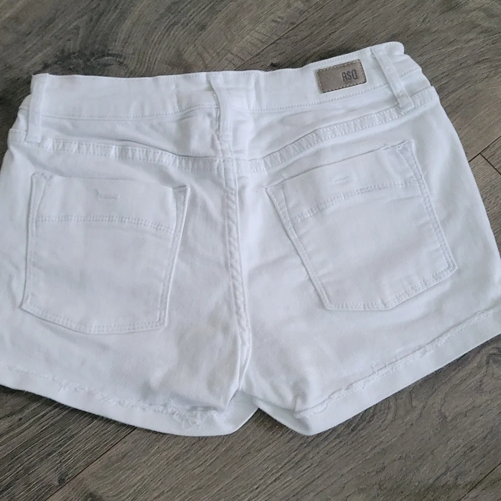 EUC RQS MALIBU White shorts